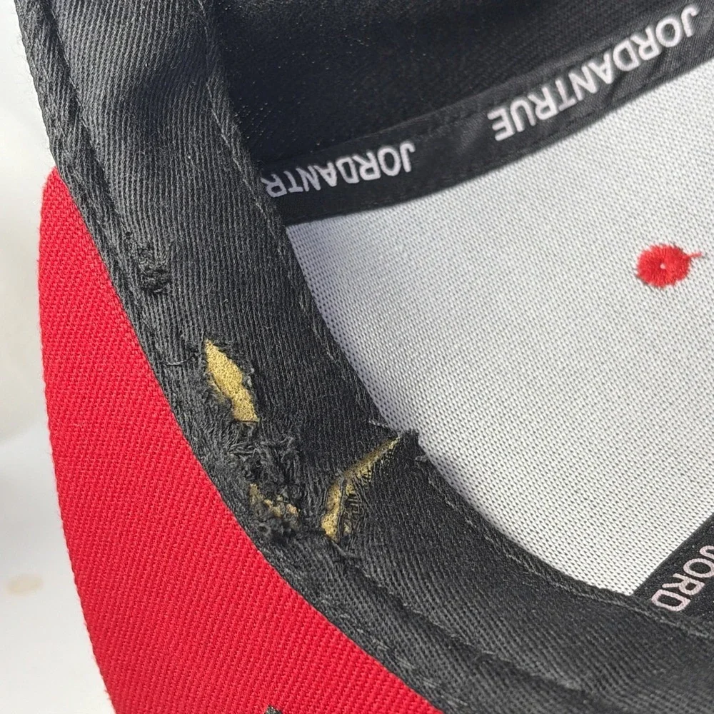 Air Jordan Wool‎ Snapback Cap Classic Black Red Jumpman Logo